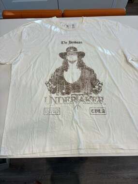 CVLA WWE Undertaker The Deadman 3XL Graphic T-Shirt